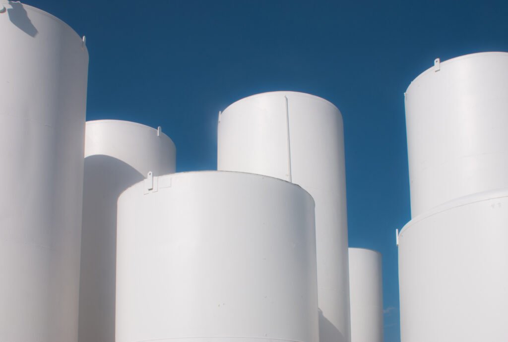 Industrial storage tanks